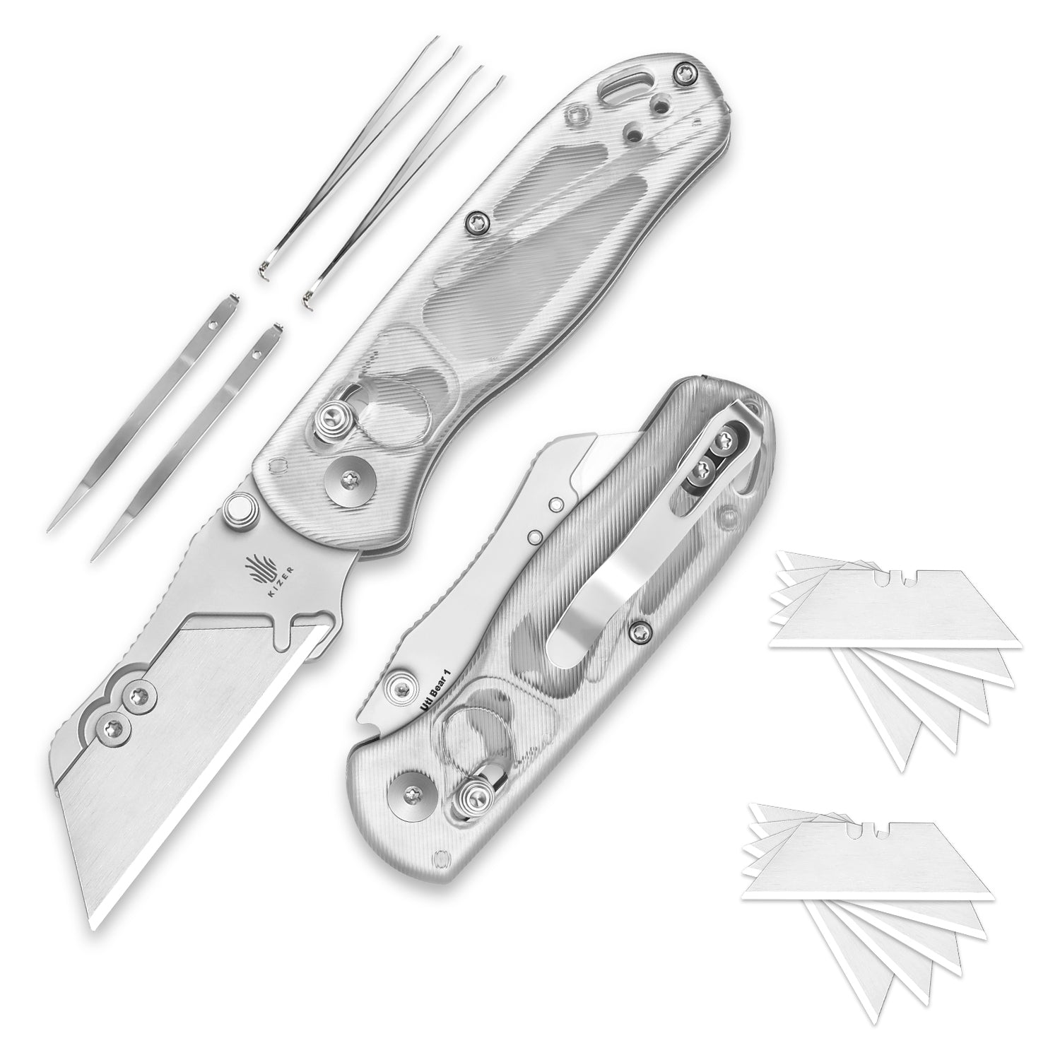 Kizer V3619JA5 Dropbear Utility SK5 & 5Cr15