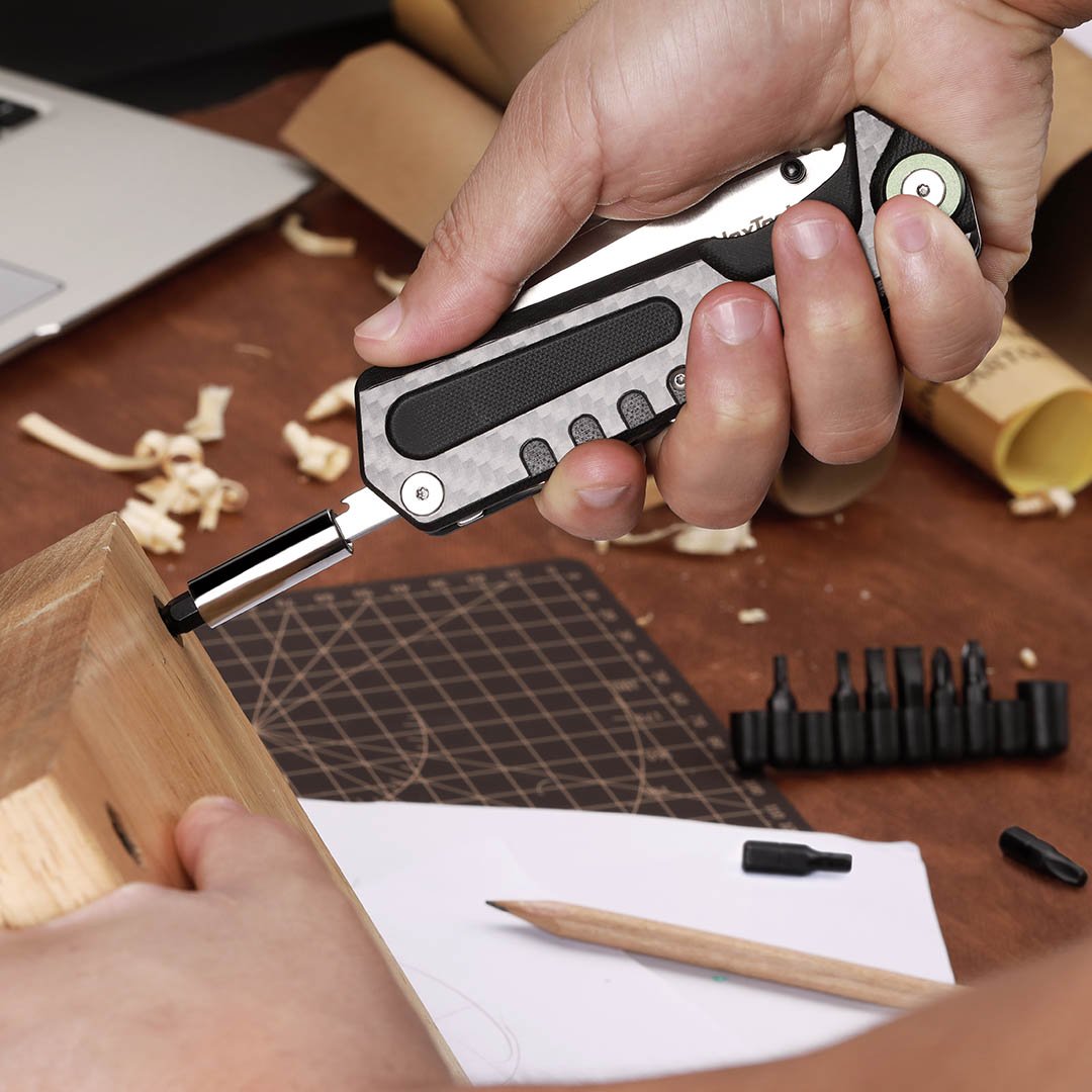 NexTool NE20021 4-In-1 EDC Multi-functional Folding Knife