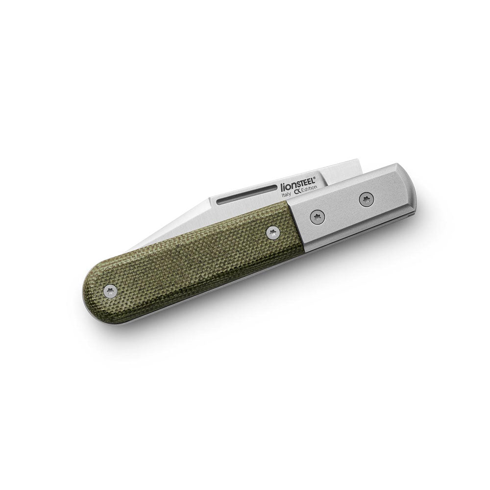 LionSteel Barlow Shuffler (Green Canvas Handle)