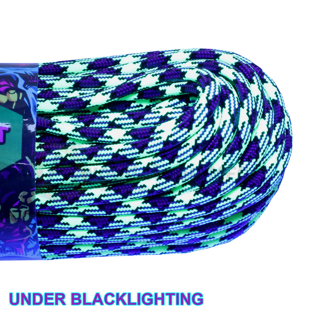 Atwood 550lbs Zombie Paracord 7 cores 100ft (Zombie)