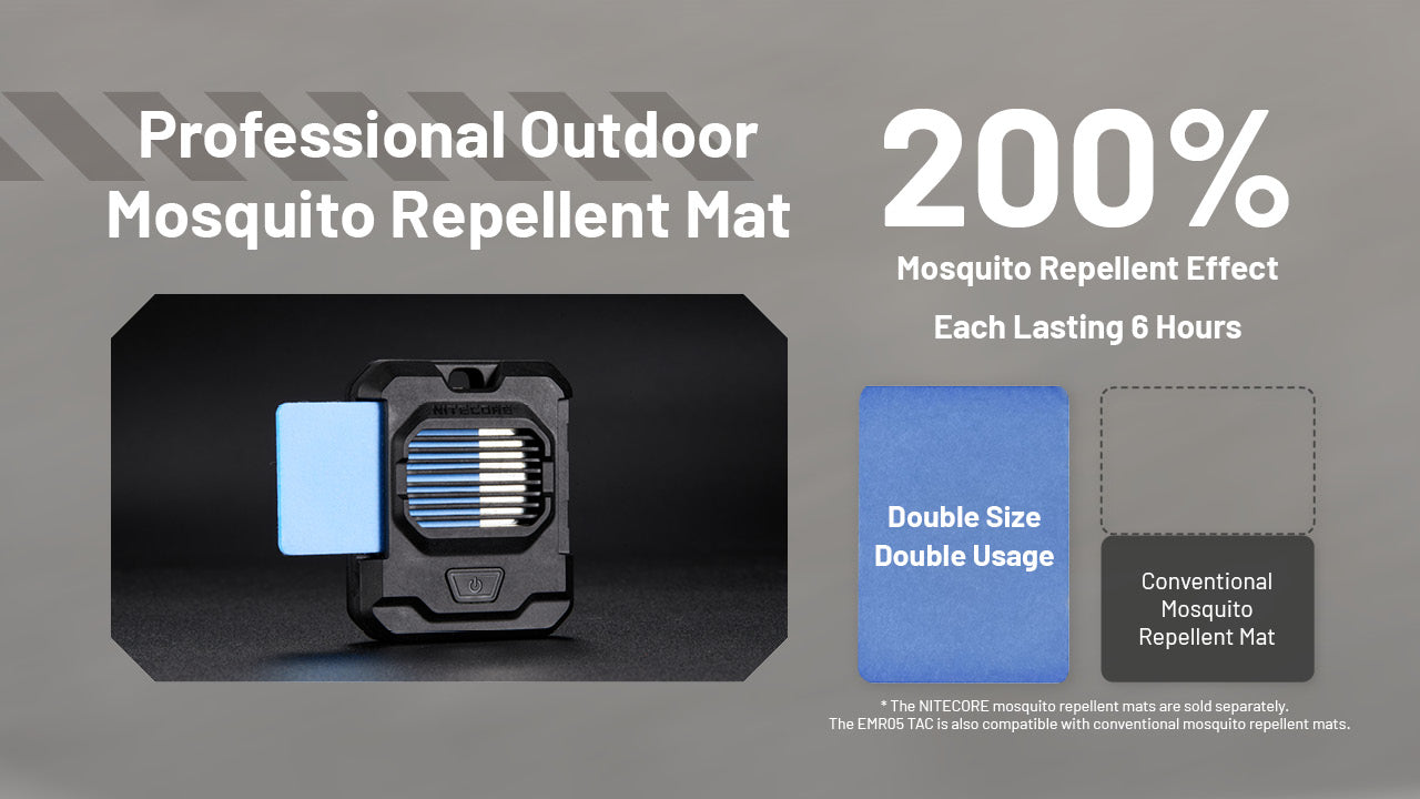 Nitecore EMR05 TAC Portable Electronic Mosquito Repeller