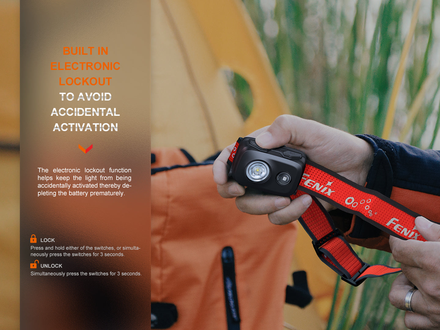Fenix HL16 Trail Running Headlamp (450 Lumens) (3 Versions)