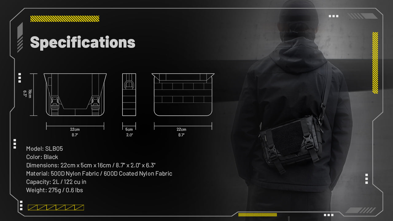 Nitecore Modular Commuting Sling Bag SLB05