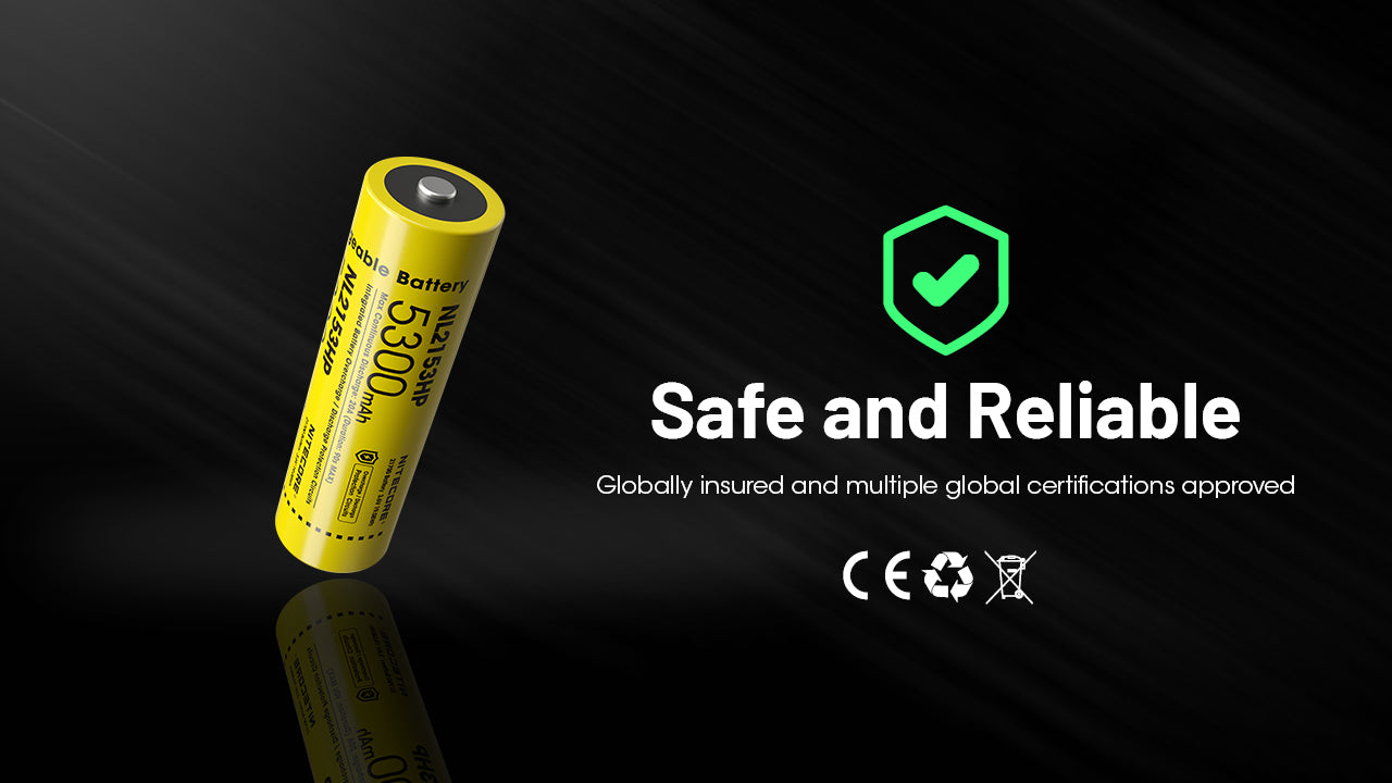 Nitecore Battery 21700 NL2153HP
