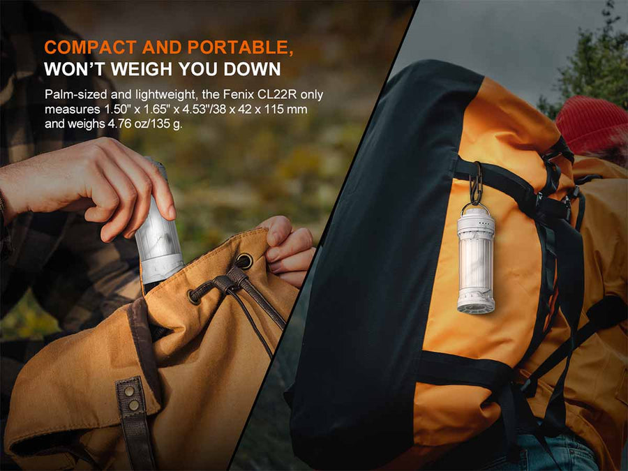 Fenix CL22R Rechargeable Camping Lantern (500 Lumens) (3 Versions)