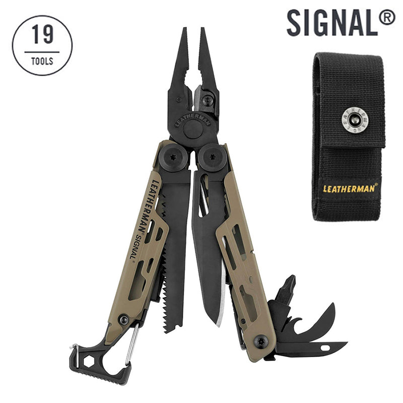Leatherman Signal Multitool (Coyote Tan)