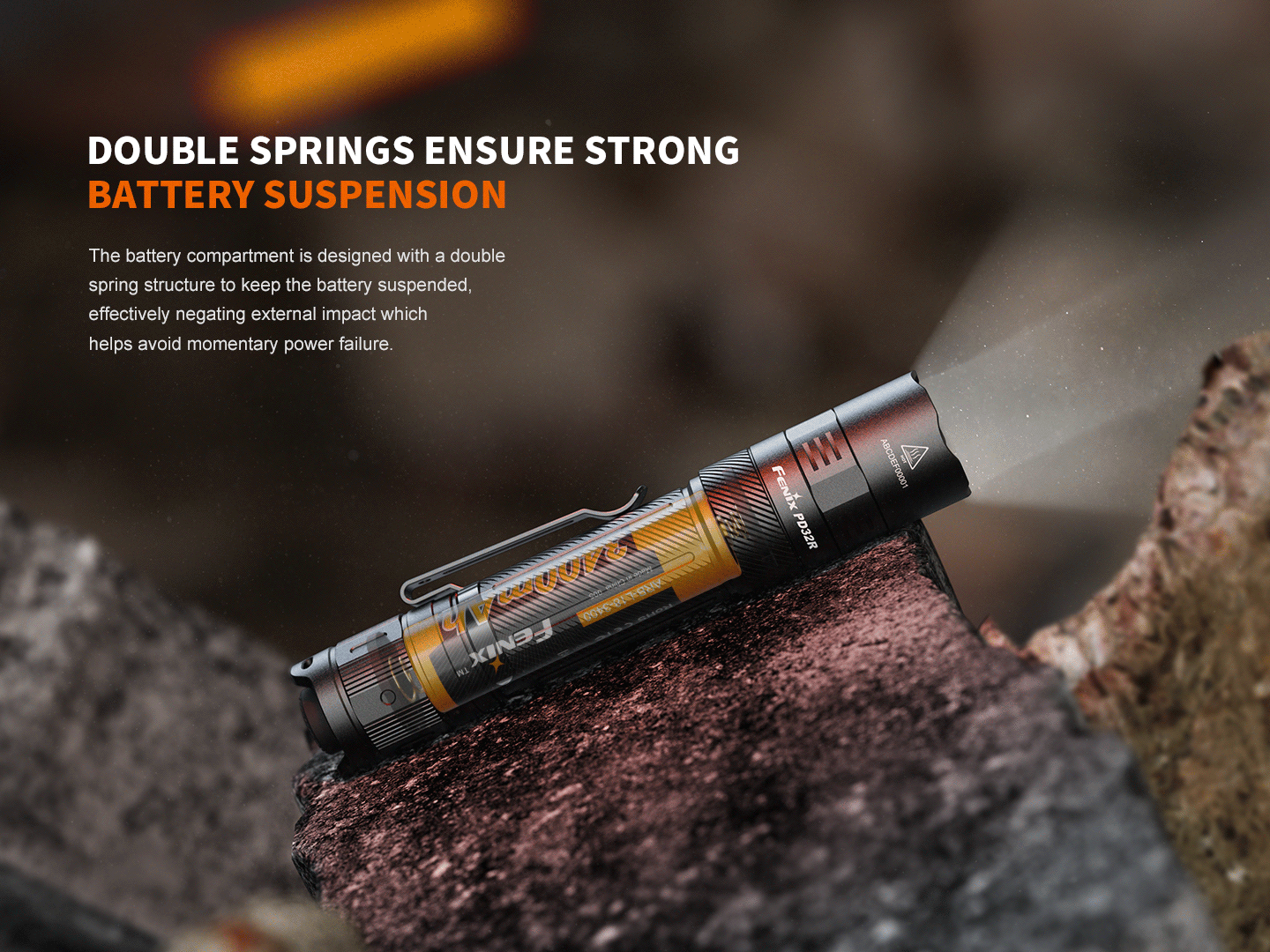 Fenix PD32R LED REchargeable Flashlight (1400 Lumens)