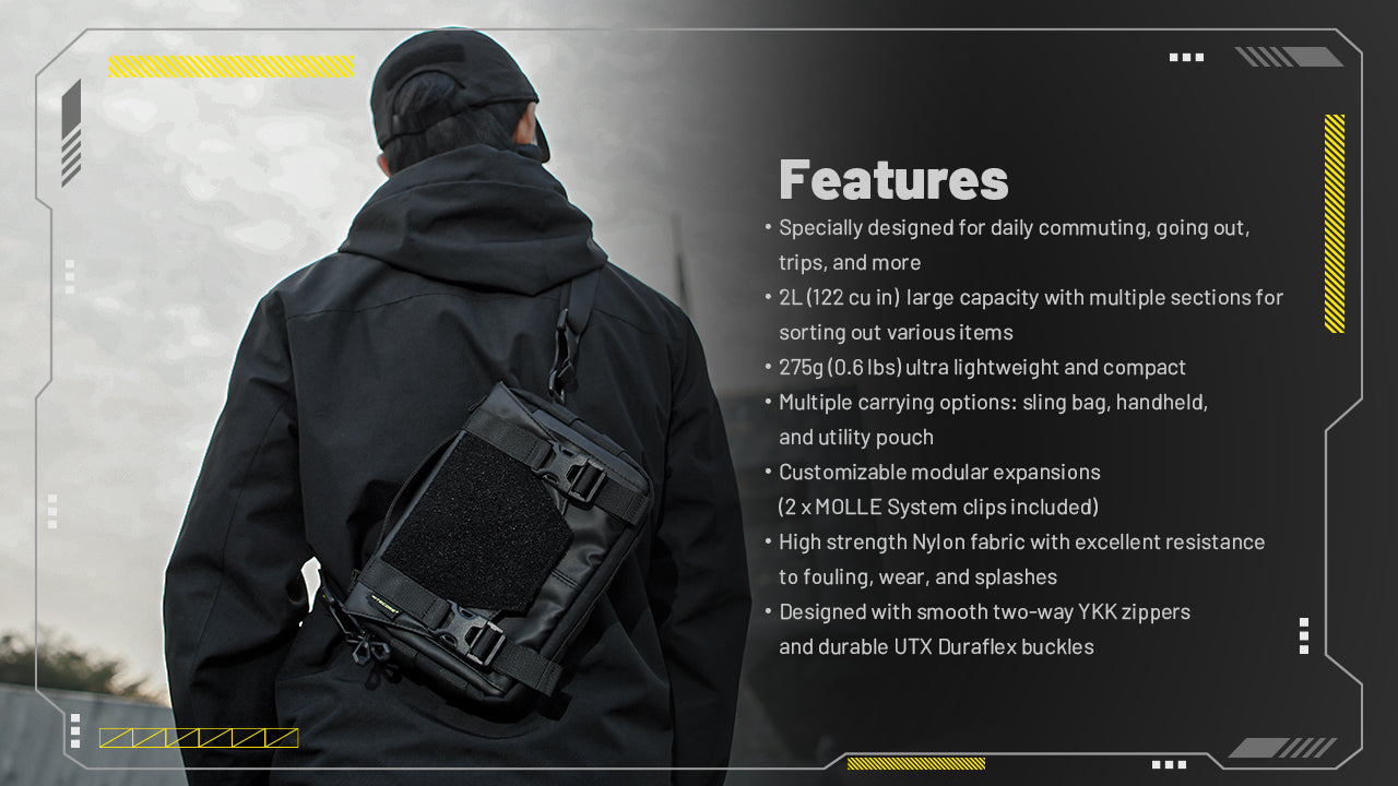 Nitecore Modular Commuting Sling Bag SLB05