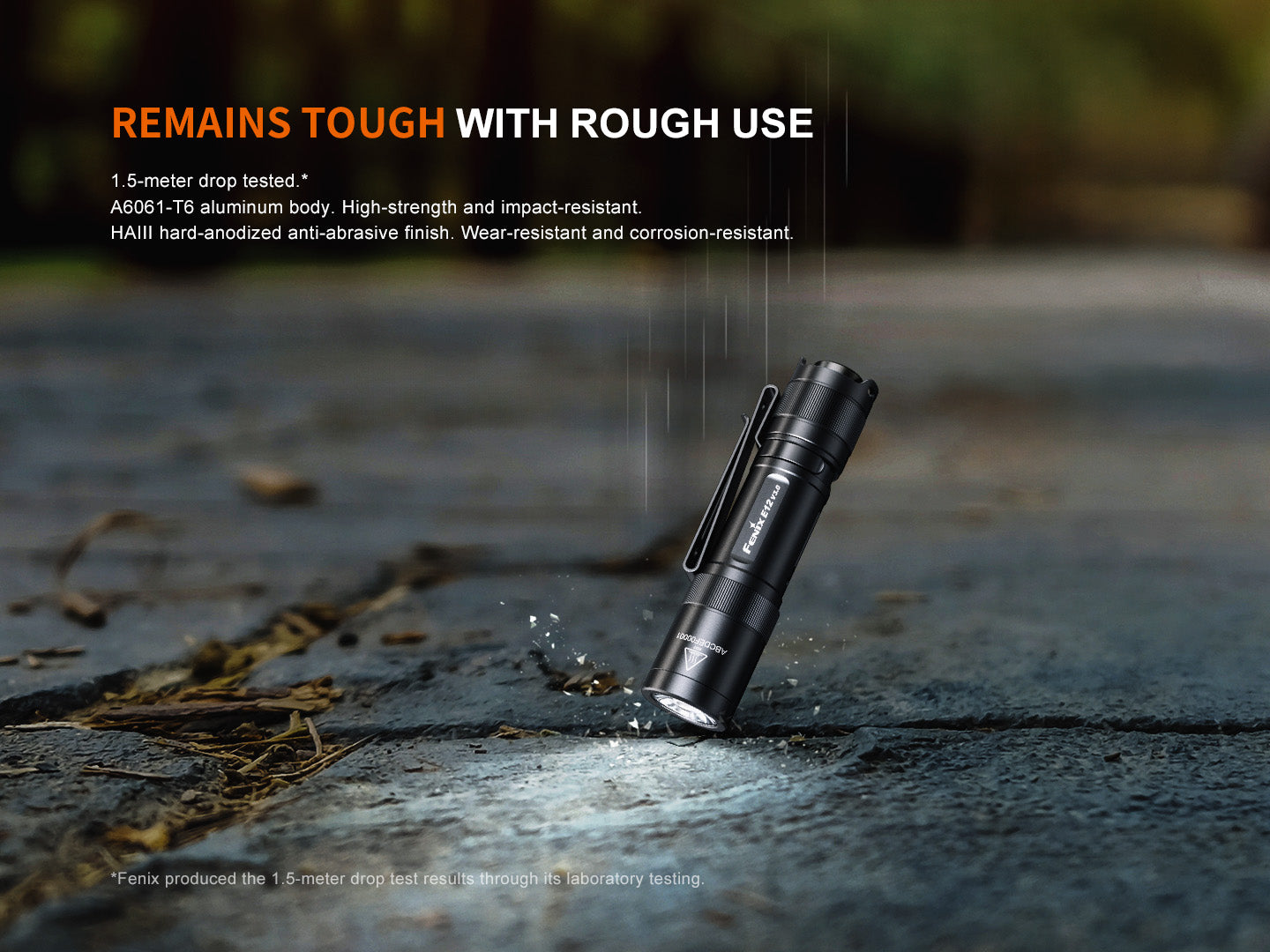 Fenix E12 V3.0 EDC Flashlight (200 Lumens)