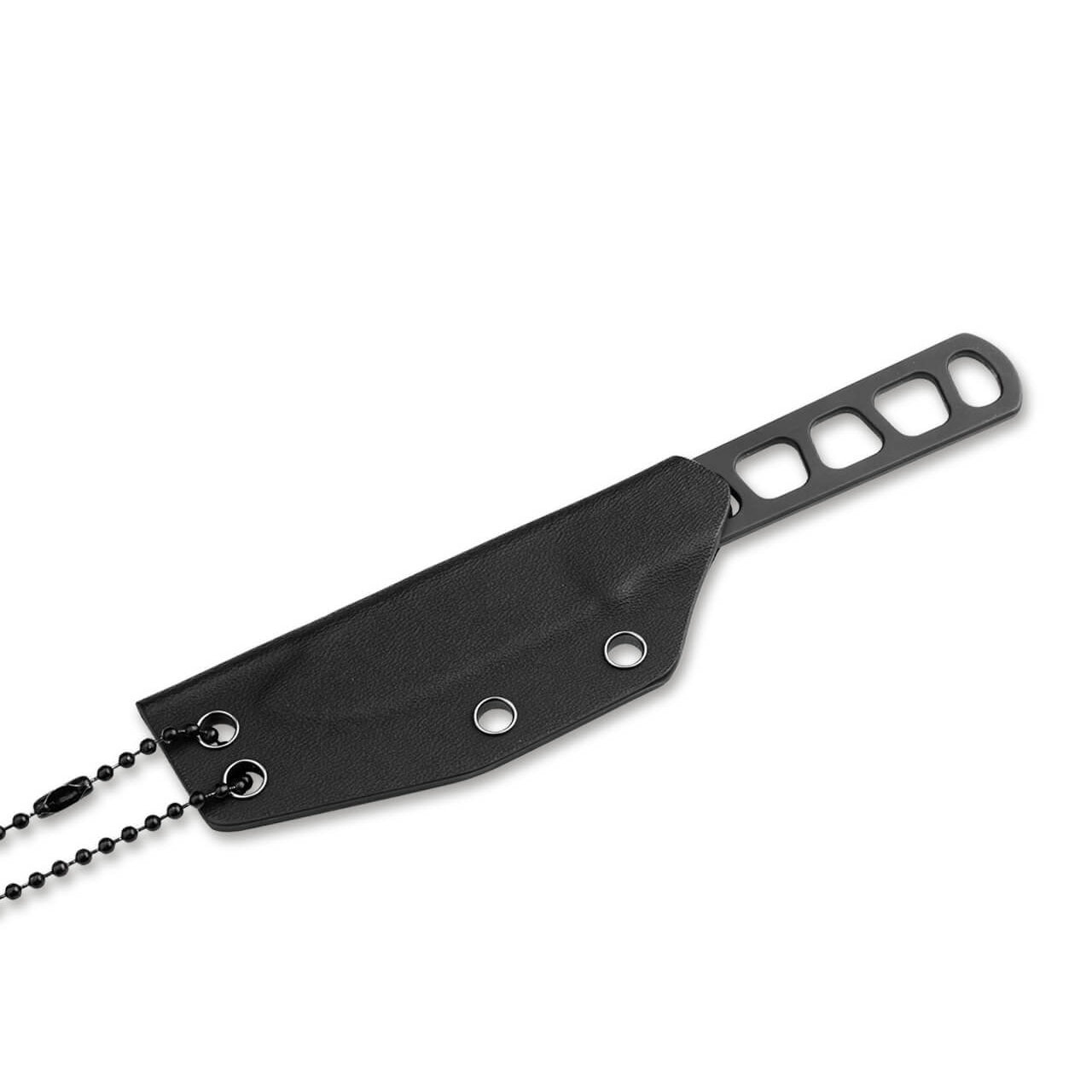 Boker BFF Packlite Allblack Fixed Blade (Black Stainless Handle)