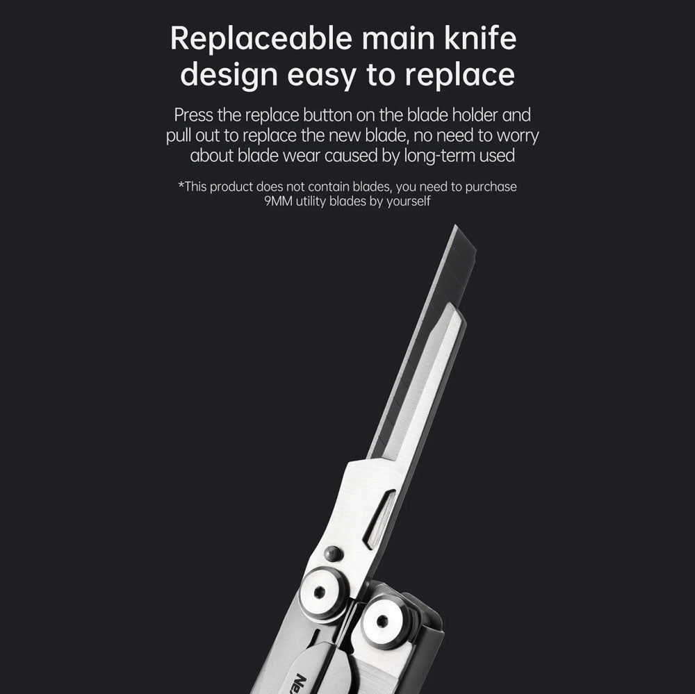 NexTool NE20232 16-In-1 Flagship Pro Multitool (Replaceable Blade)