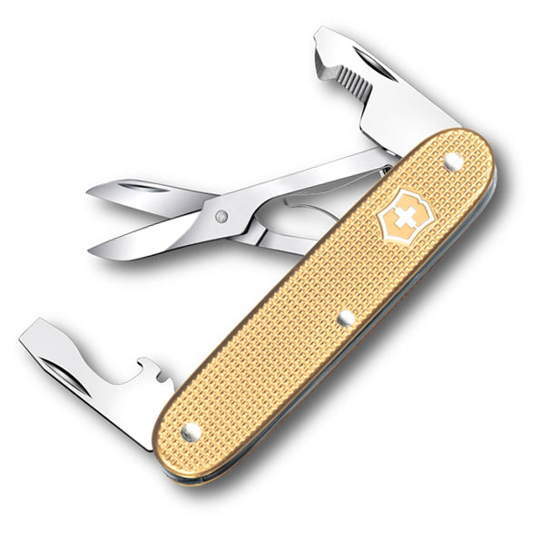 Victorinox Companion Slim Alox Multitool Pocket Knife 0.8170.28 (Gold)
