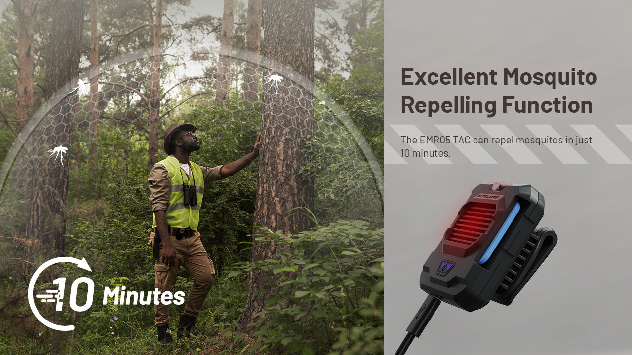 Nitecore EMR05 TAC Portable Electronic Mosquito Repeller