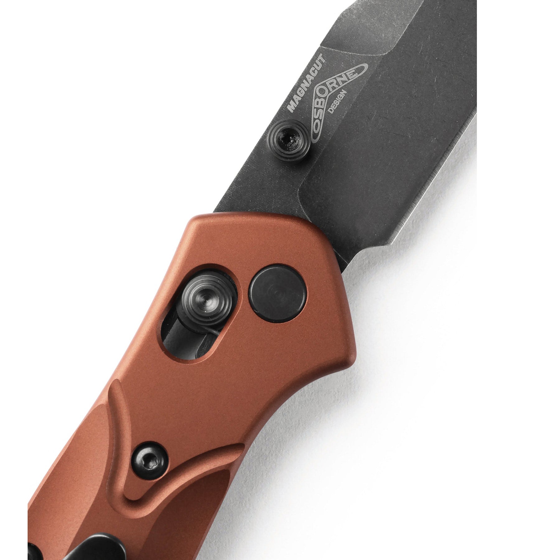 Benchmade 940BK-03 Osborne Folding Knife (Burnt Copper Aluminum Handle)