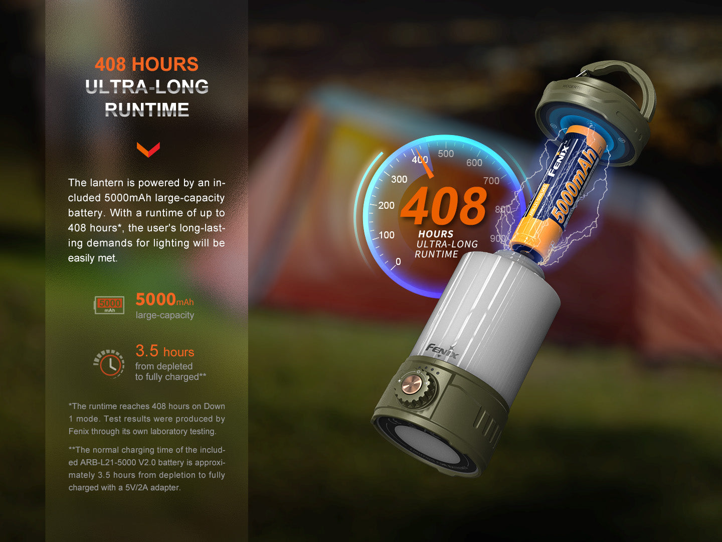 Fenix CL26R Pro Rechargeable Camping Lantern (650 Lumens) (3 Versions)