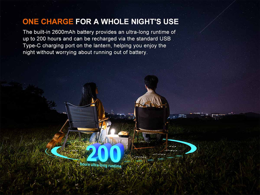 Fenix CL22R Rechargeable Camping Lantern (500 Lumens) (3 Versions)