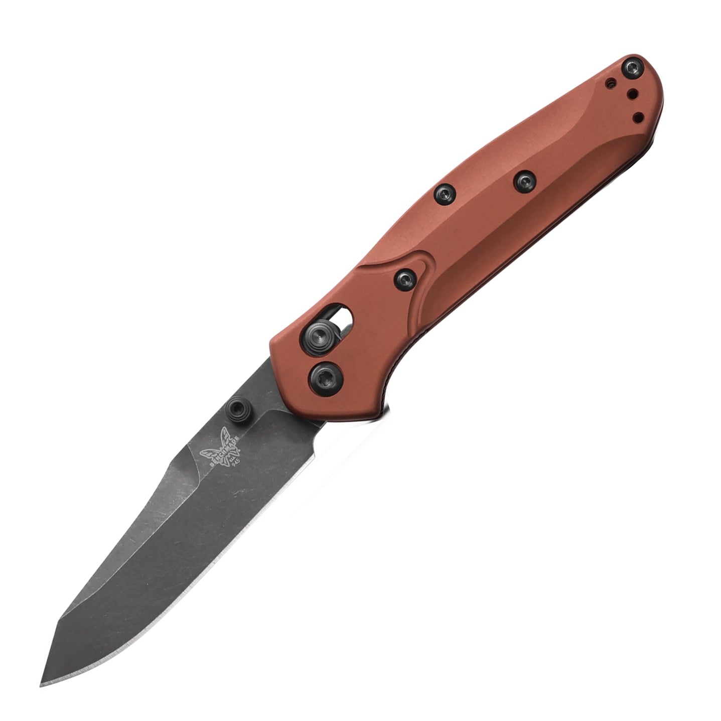Benchmade 945BK-03 Mini Osborne Folding Knife (Burnt Copper Aluminum Handle)