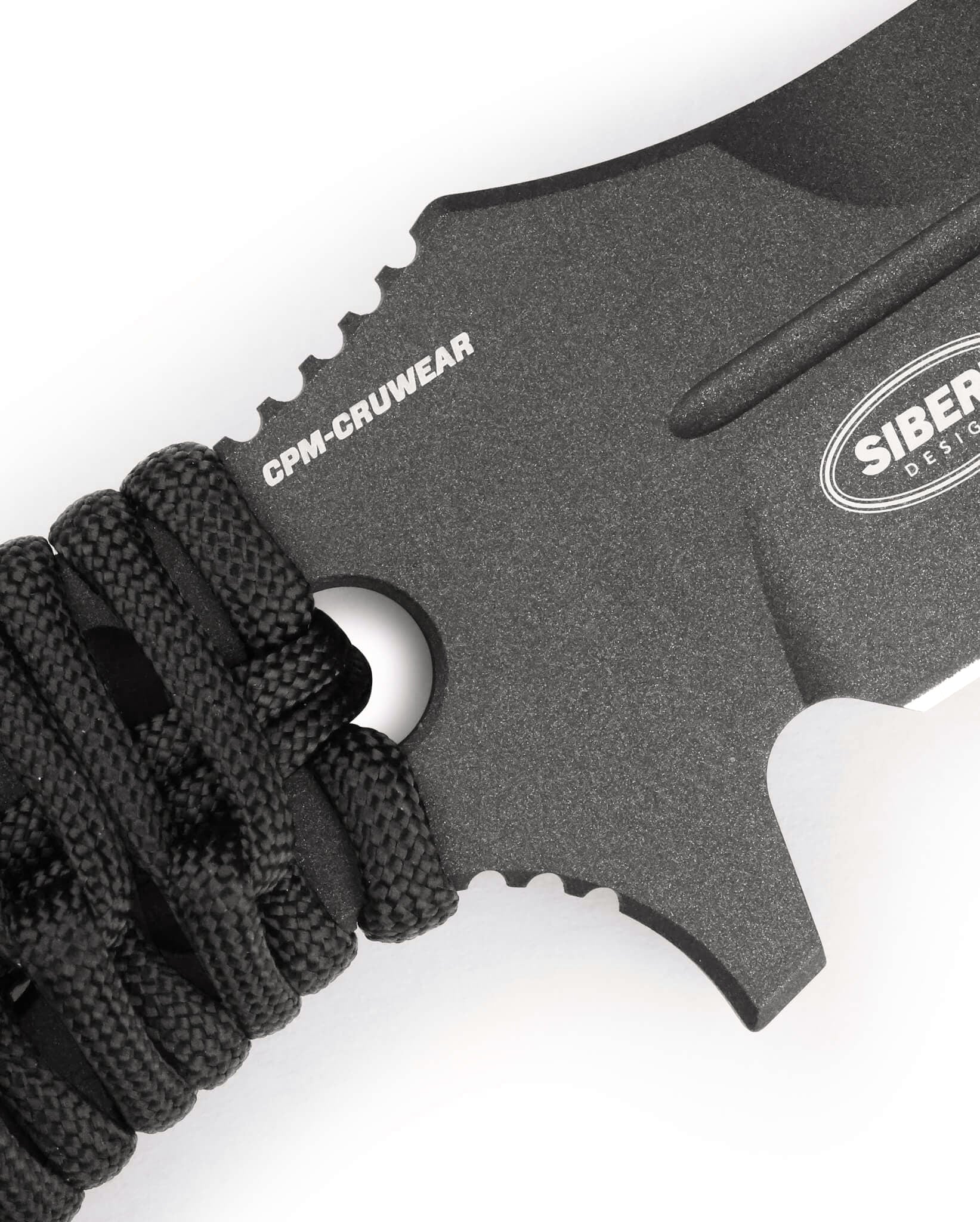 Benchmade 375BK-1 Adamas Fixed Blade (Black Skeletonized Handle)