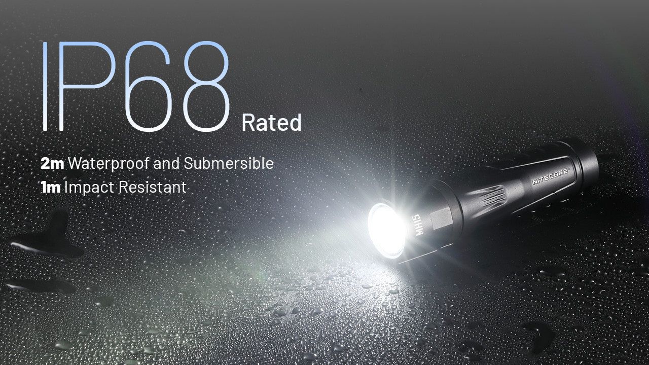 Nitecore MH15 2-In-1 Rechargeable Power Bank Flashlight (2000 Lumens)
