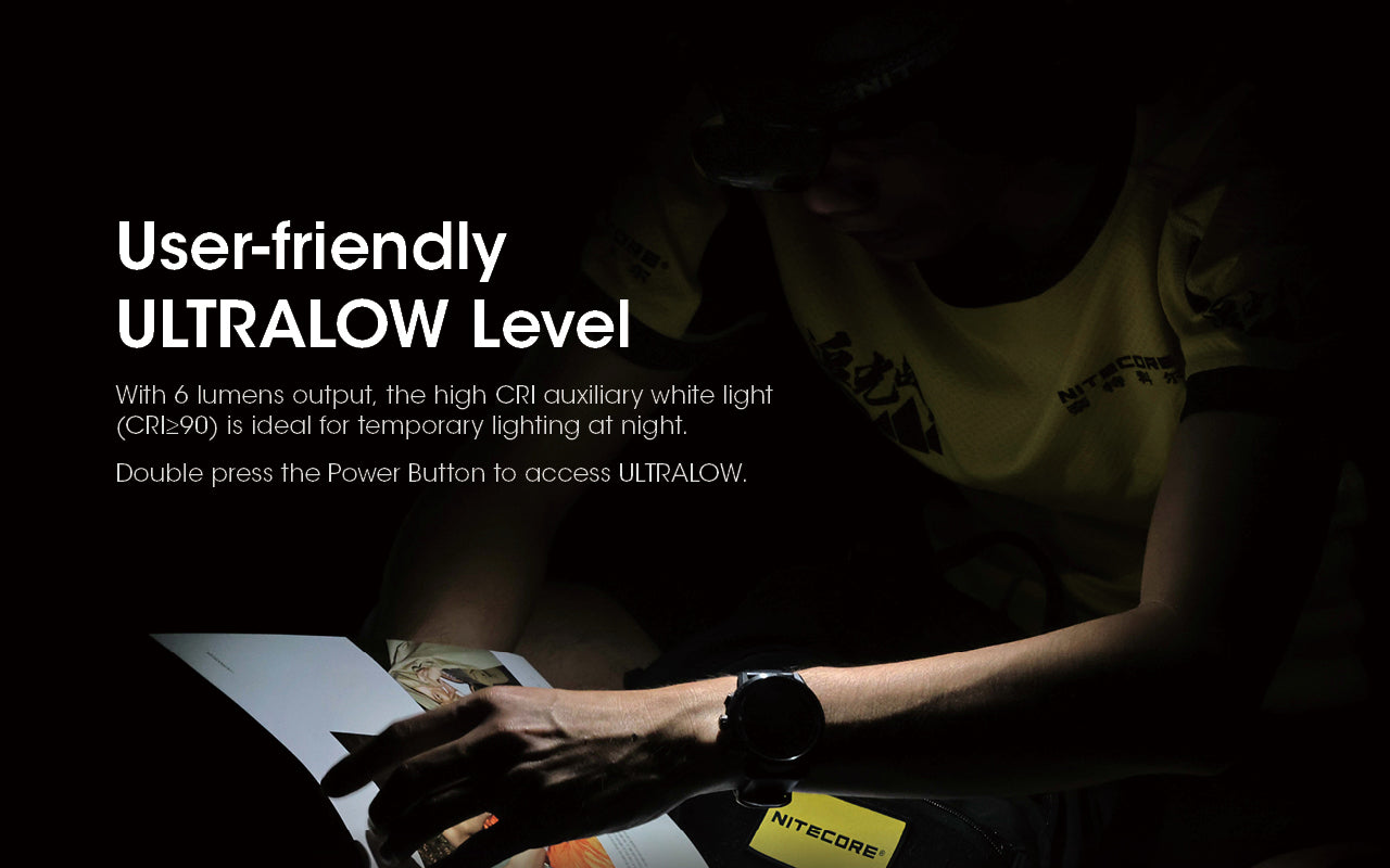 Nitecore NU31 Triple Output Lightweight Rechargeable Headlamp (550 Lumens) (3 Versions)