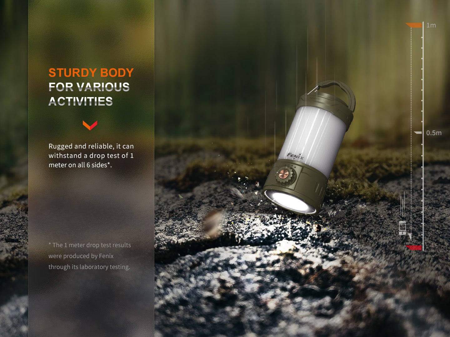 Fenix CL26R Pro Rechargeable Camping Lantern (650 Lumens) (3 Versions)