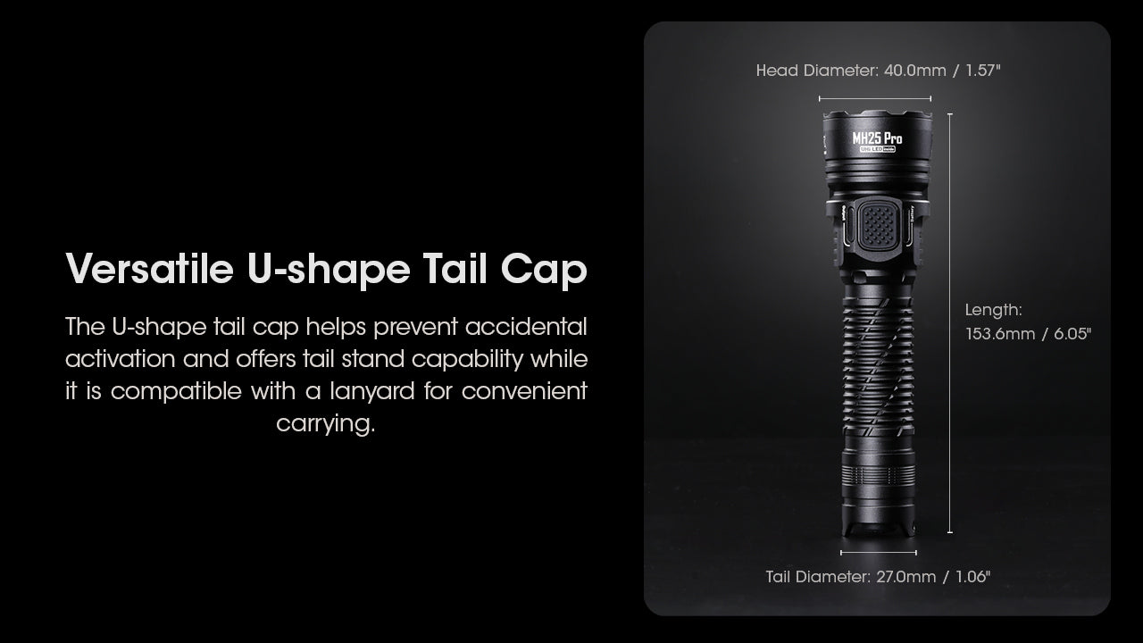 Nitecore MH25 Pro Rechargeable Flashlight (3300 Lumens)