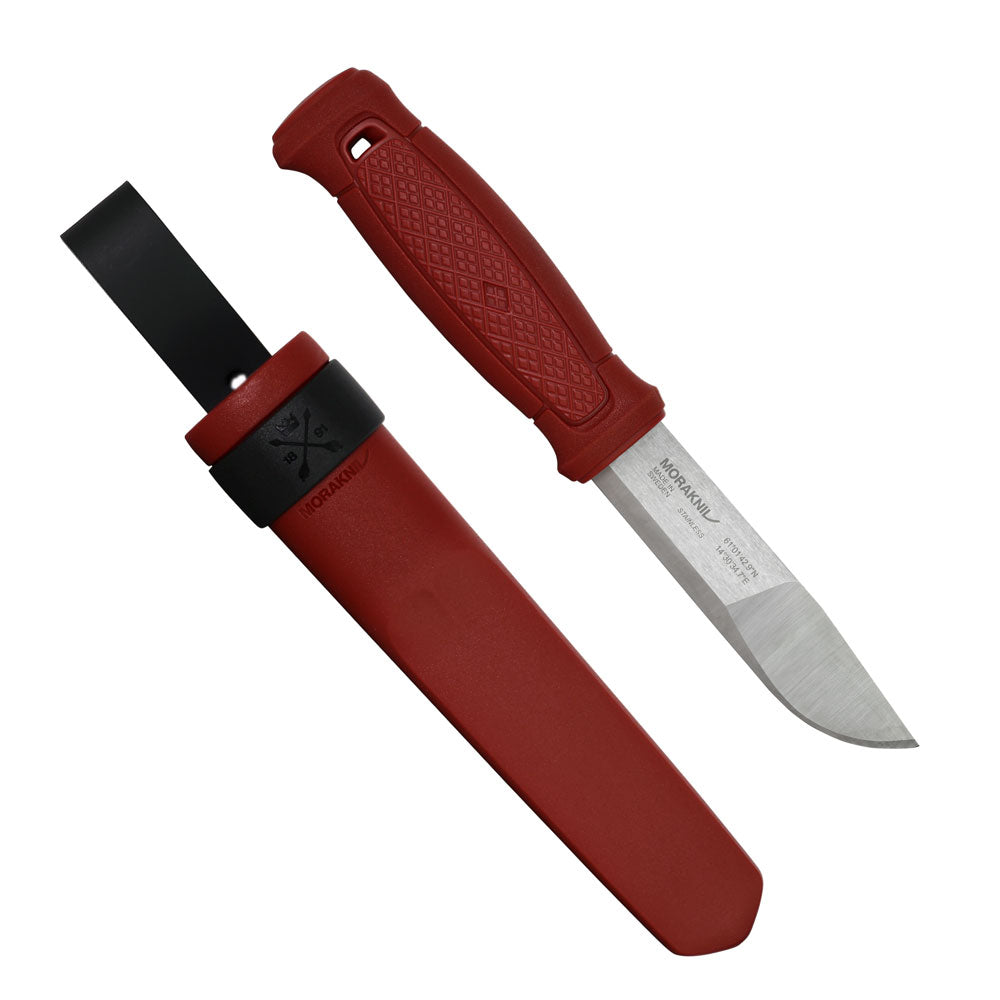 Morakniv Kansbol (S) Outdoor Bushcraft Knife (Dala Red Special Edition)