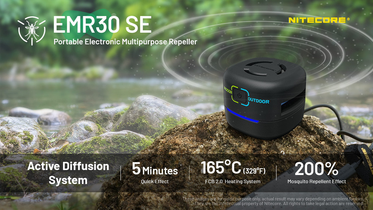 Nitecore EMR30 SE Portable Electronic Mosquito Repeller