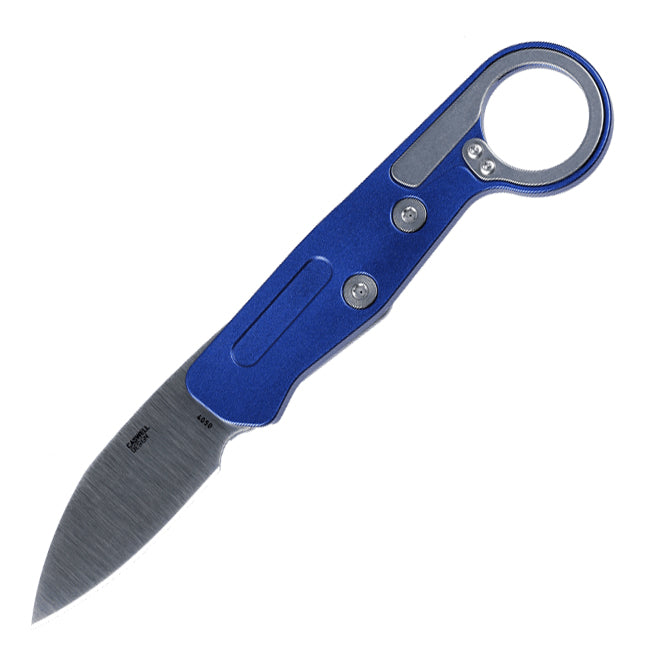 CRKT 4050 Kinematic Provoke EDC Folding Knife (Blue Aluminum Handle)