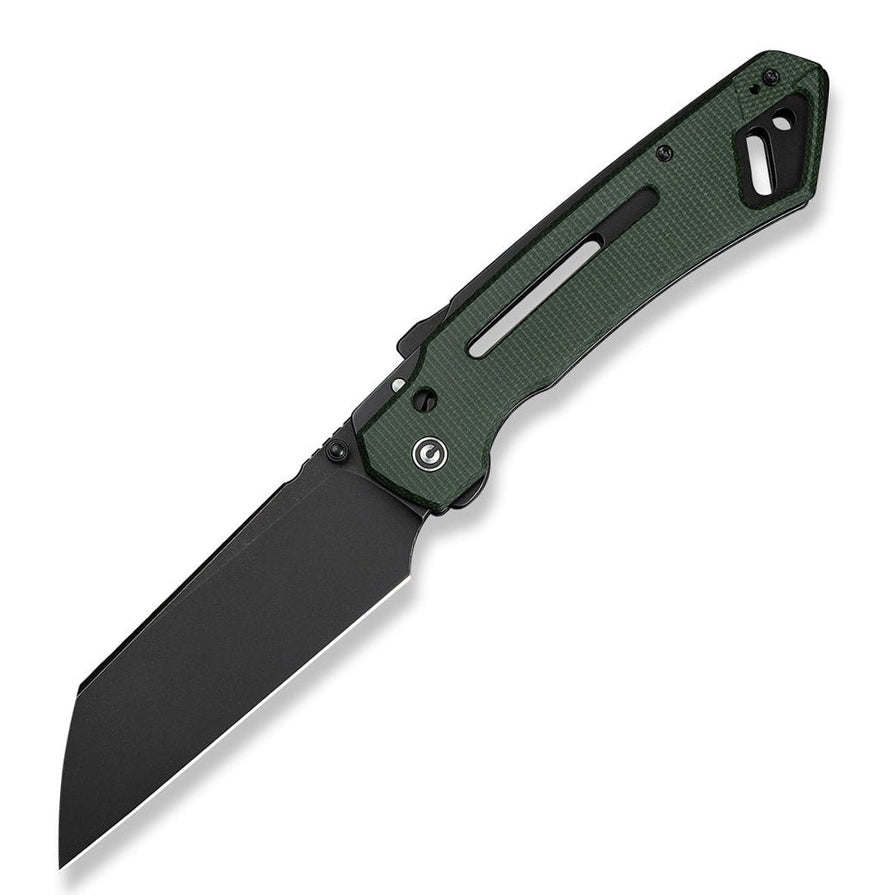 Civivi C24052-3 Buster FG Folding Knife (Green Canvas Micarta Handle)