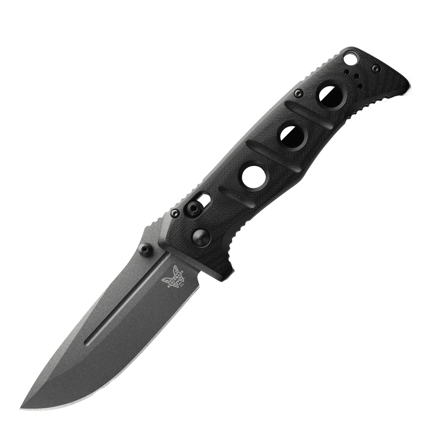 Benchmade 275GY-1 Adamas Folding Knife (Black G10 Handle)