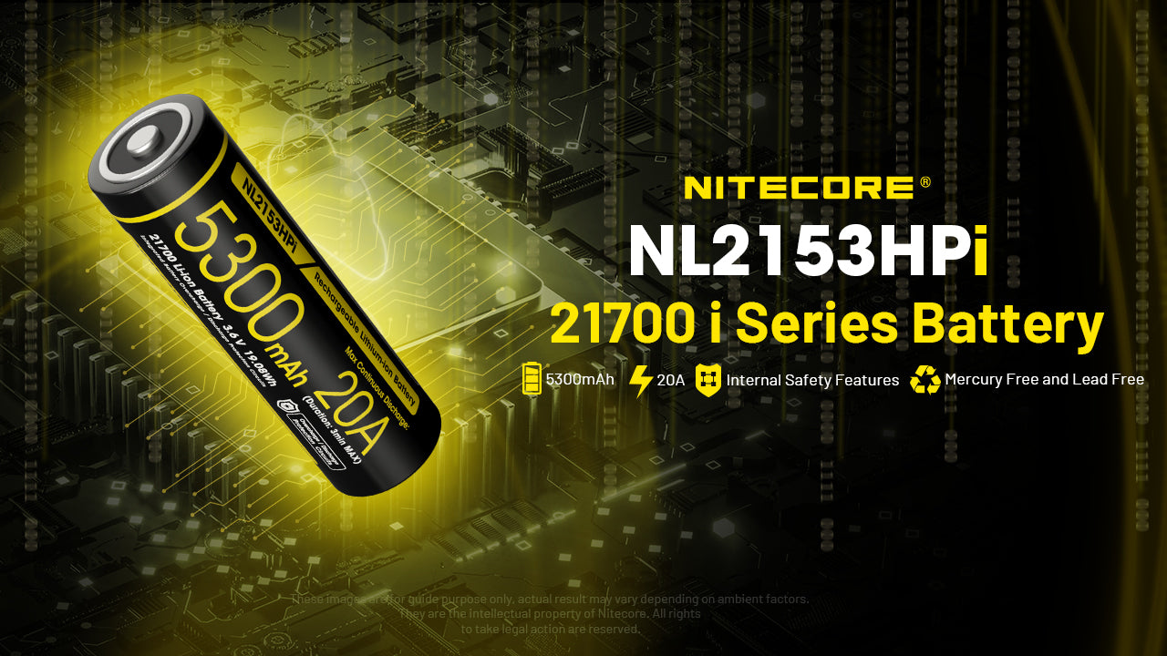 Nitecore Battery 21700 NL2153HPi