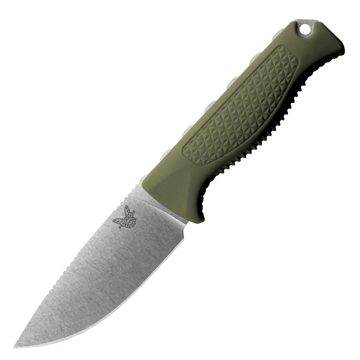 Benchmade 15006-01 Steep Country Fixed Blade (Dark Olive Handle)