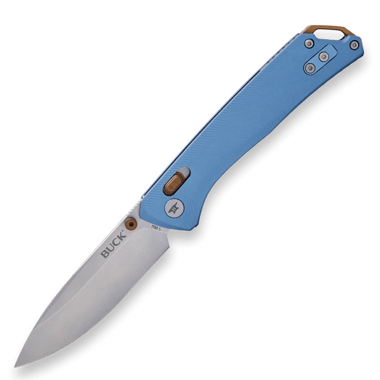 Buck 700 Nomad Folder (Blue Anodized Aluminum)