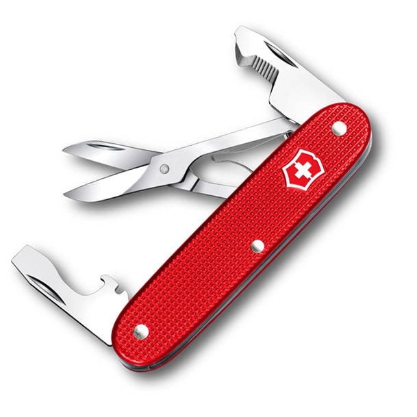 Victorinox Companion Slim Alox Multitool Pocket Knife 0.8170.20 (Red)