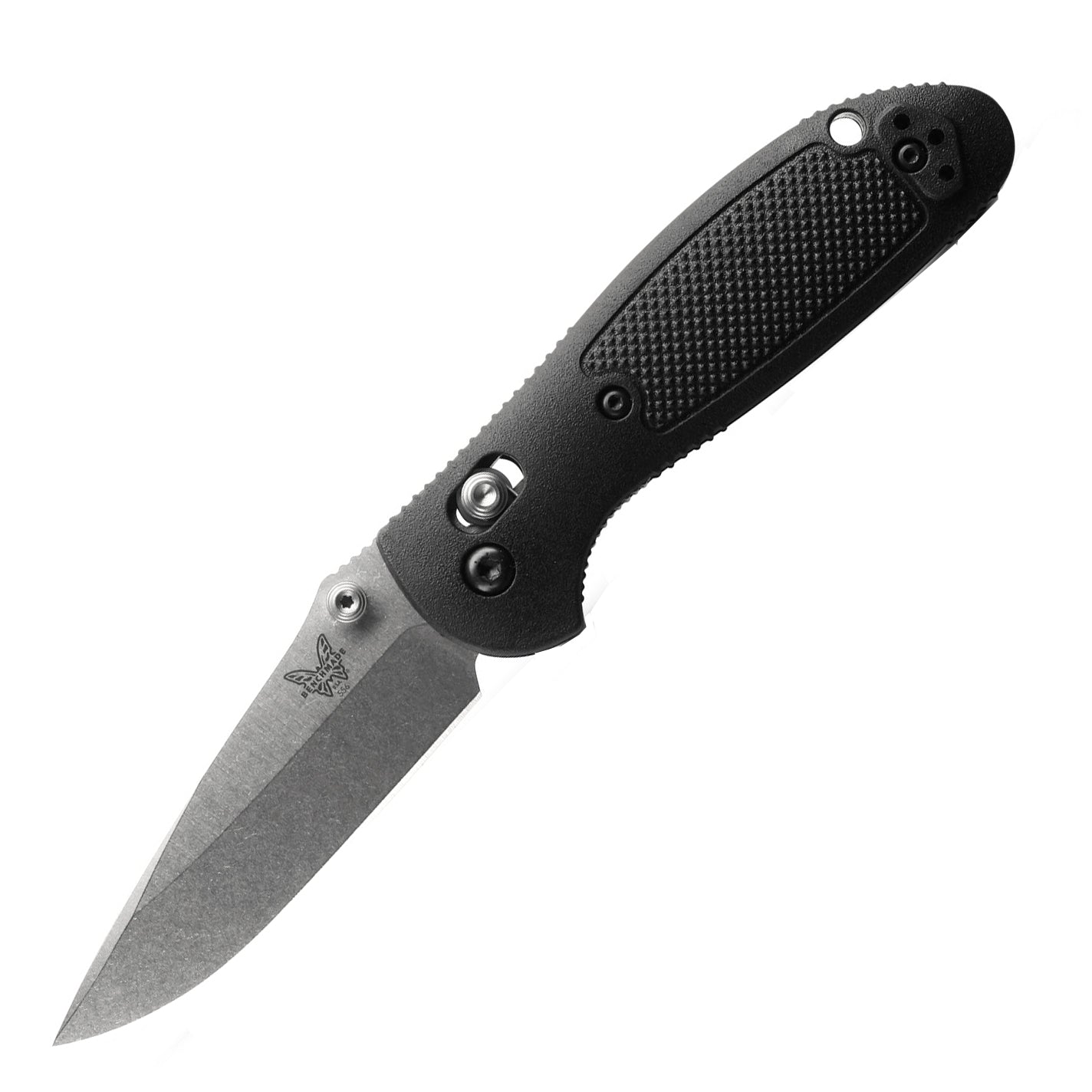 Benchmade 556-S30V Mini Griptilian Folding Knife (Black Noryl GTX Handle)