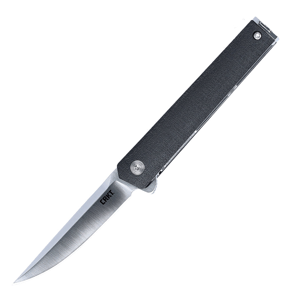 CRKT 7095KX CEO Compact Folding Knife (Black GRN Handle)
