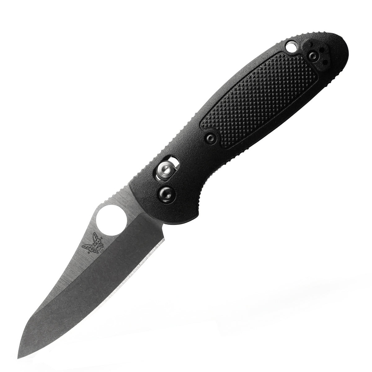 Benchmade 555-S30V Mini Griptilian Folding Knife (Black Noryl GTX Handle)