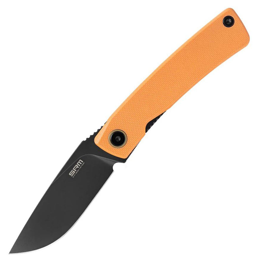 SRM Air Linerlock Orange G10 14C28N