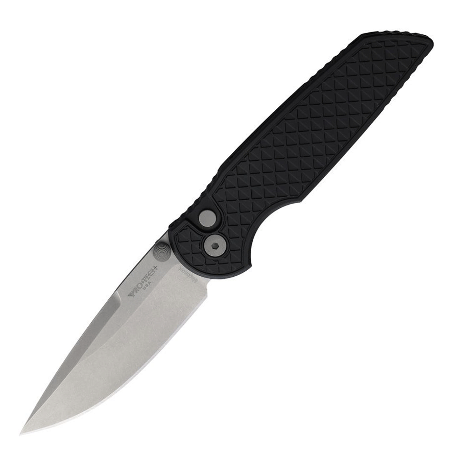 Pro-Tech TR-3 Integrity Button Lock Black Handle (Magnacut)