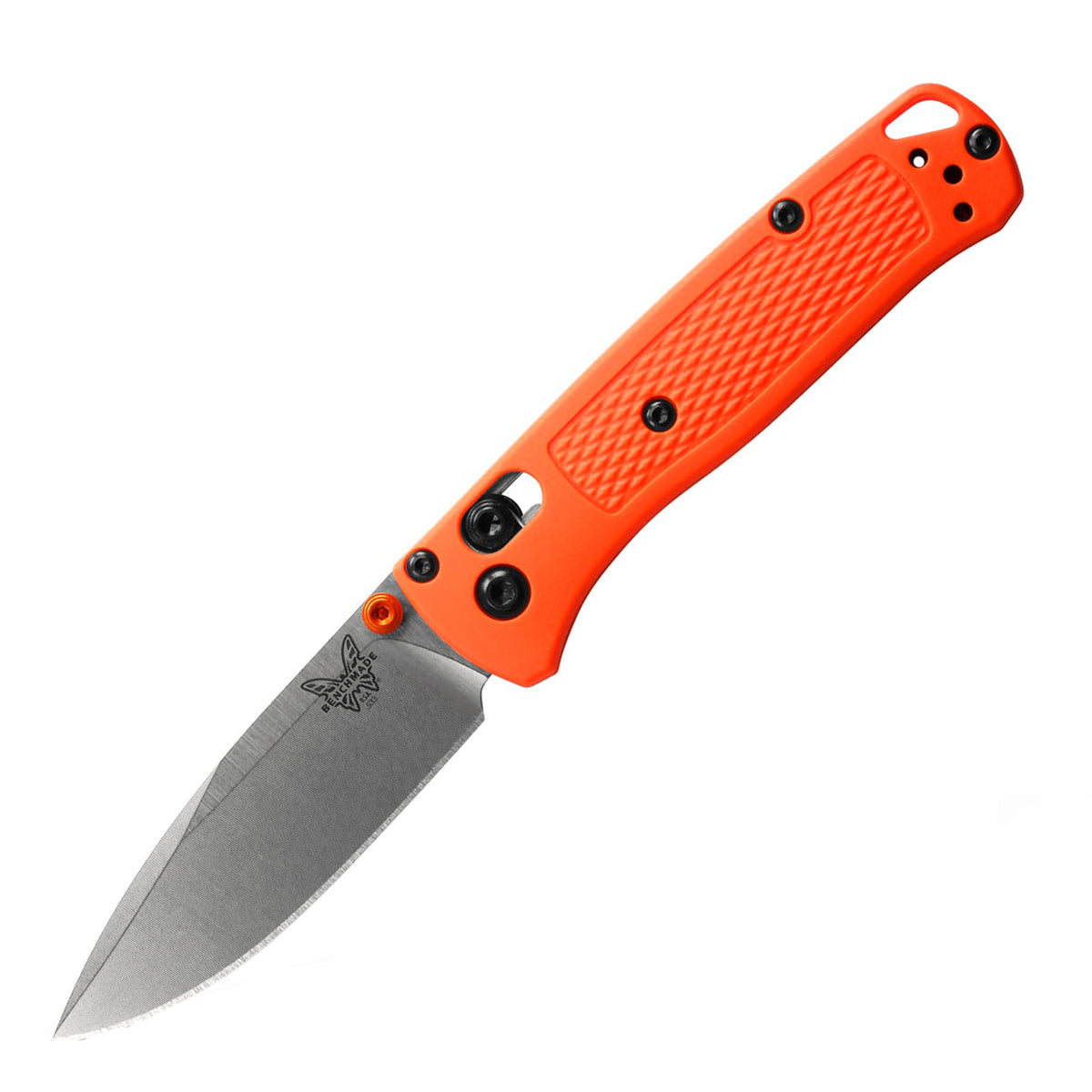 Benchmade 533 Mini Bugout Folding Knife (Orange Grivory Handle)