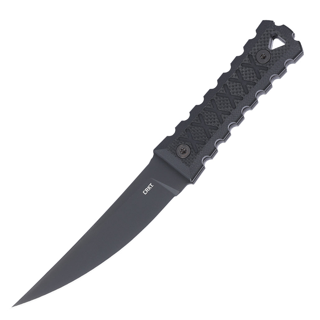 CRKT 2924 HZ4 Fixed Blade (Black G10 Handle)
