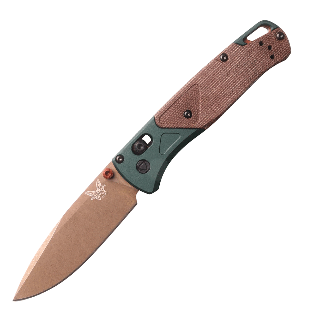 Benchmade 535FE-2602 Bugout Taiga Green Folding Knife (S90V)