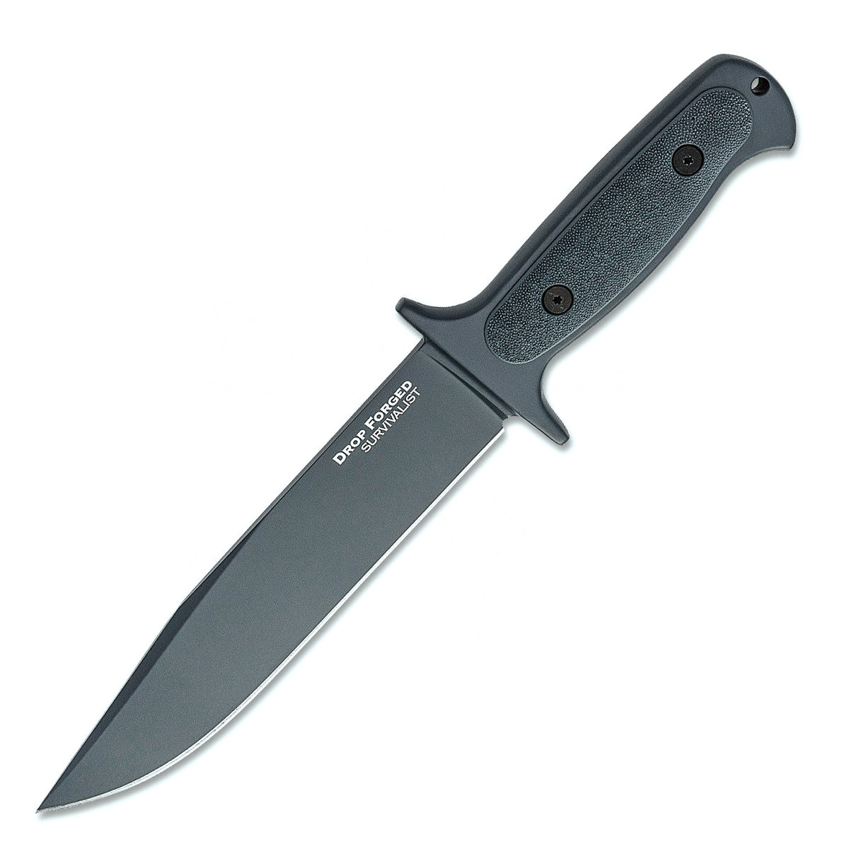 Cold Steel Drop Forged Survivalist Fixed Blade (Handle With Stippled Scale)