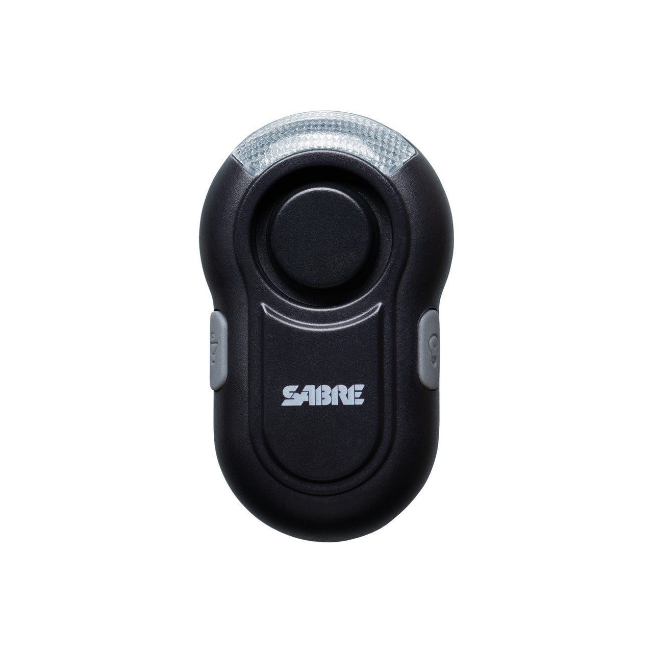 SABRE Personal Alarm With LED Safety Light (2-in-1 Clip-On / Black)