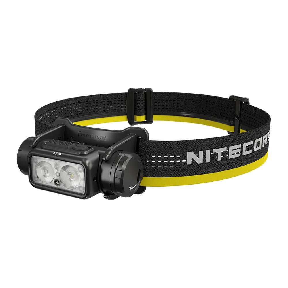 Nitecore NU53 Spotlight + Floodlight Rechargeable Headlamp (1800 Lumens)