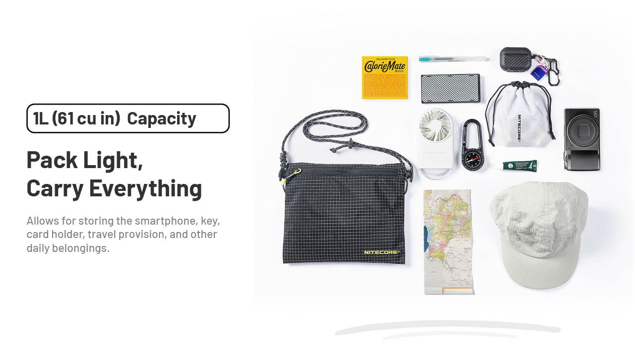 Nitecore Sacoche Sling Bag NPP01 LARGE
