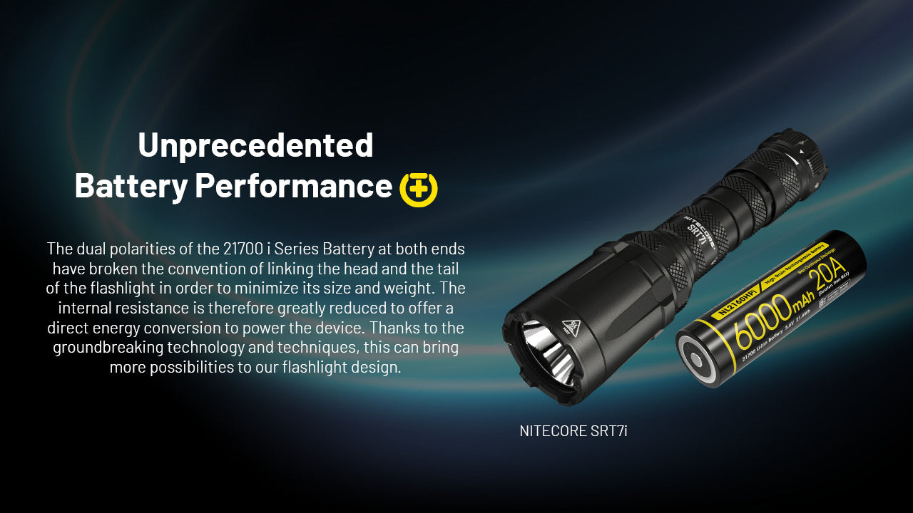 Nitecore Battery Custom 21700 6000mAh NL2160HPi