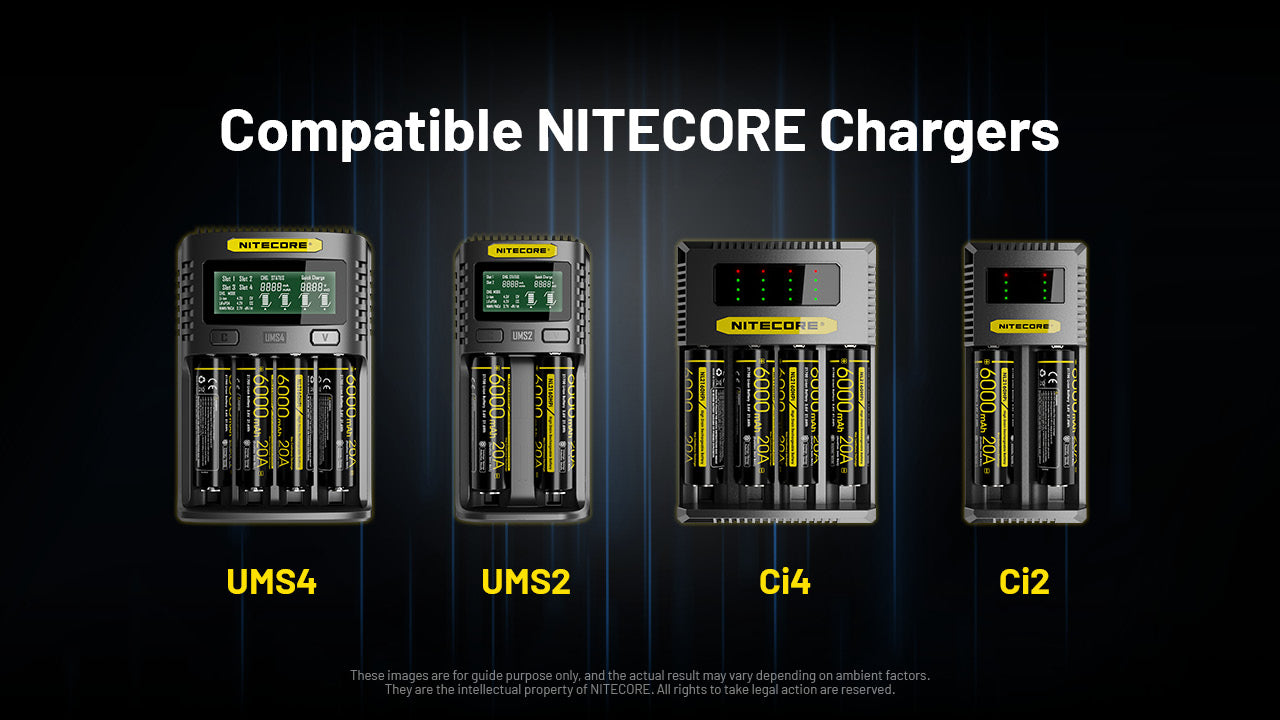 Nitecore Battery Custom 21700 6000mAh NL2160HPi