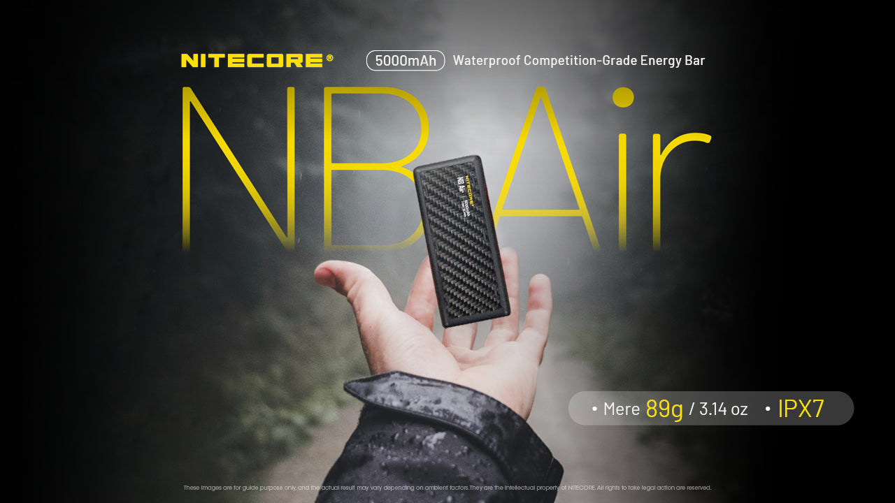 Nitecore NB Air 5000mAh Lightweight Waterproof Power Bank